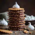 Hot Chocolate Lace Cookies Recipe