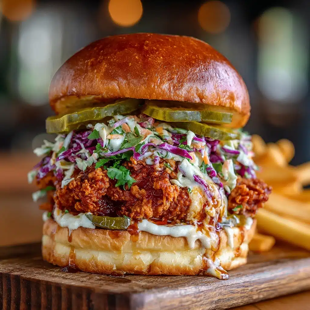 Crispy Hot Honey Chicken Sandwich Recipe