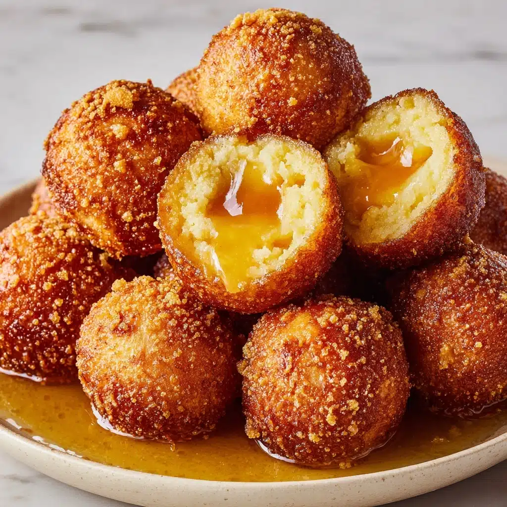 Honey Butter Cornbread Poppers Recipe - Recipe Image