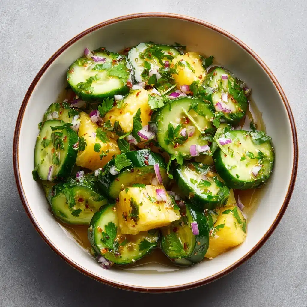 Pineapple Cucumber Salad Recipe - Recipe Image