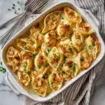 Leftover Thanksgiving Turkey Stuffed Shells Recipe