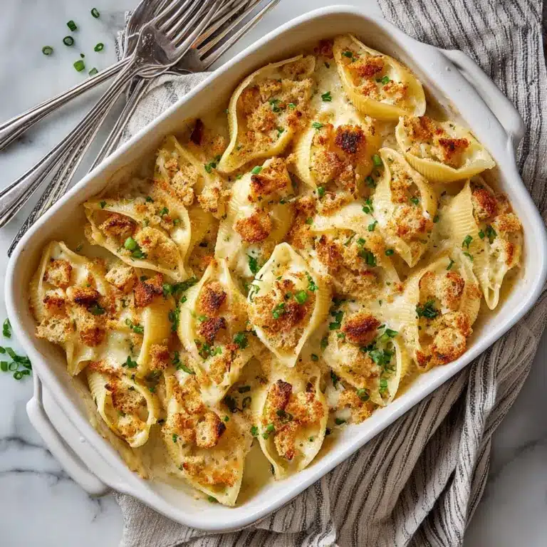 Leftover Thanksgiving Turkey Stuffed Shells Recipe