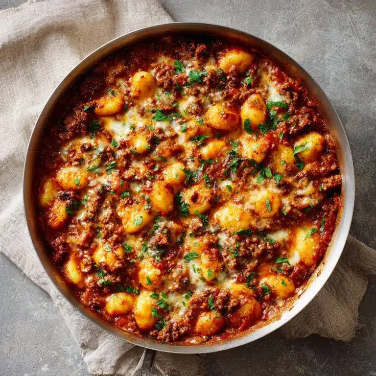 Easy Stovetop Gnocchi Lasagna Recipe