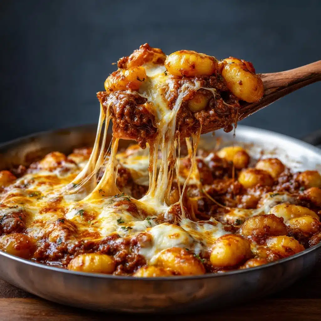 Easy Stovetop Gnocchi Lasagna Recipe - Recipe Image