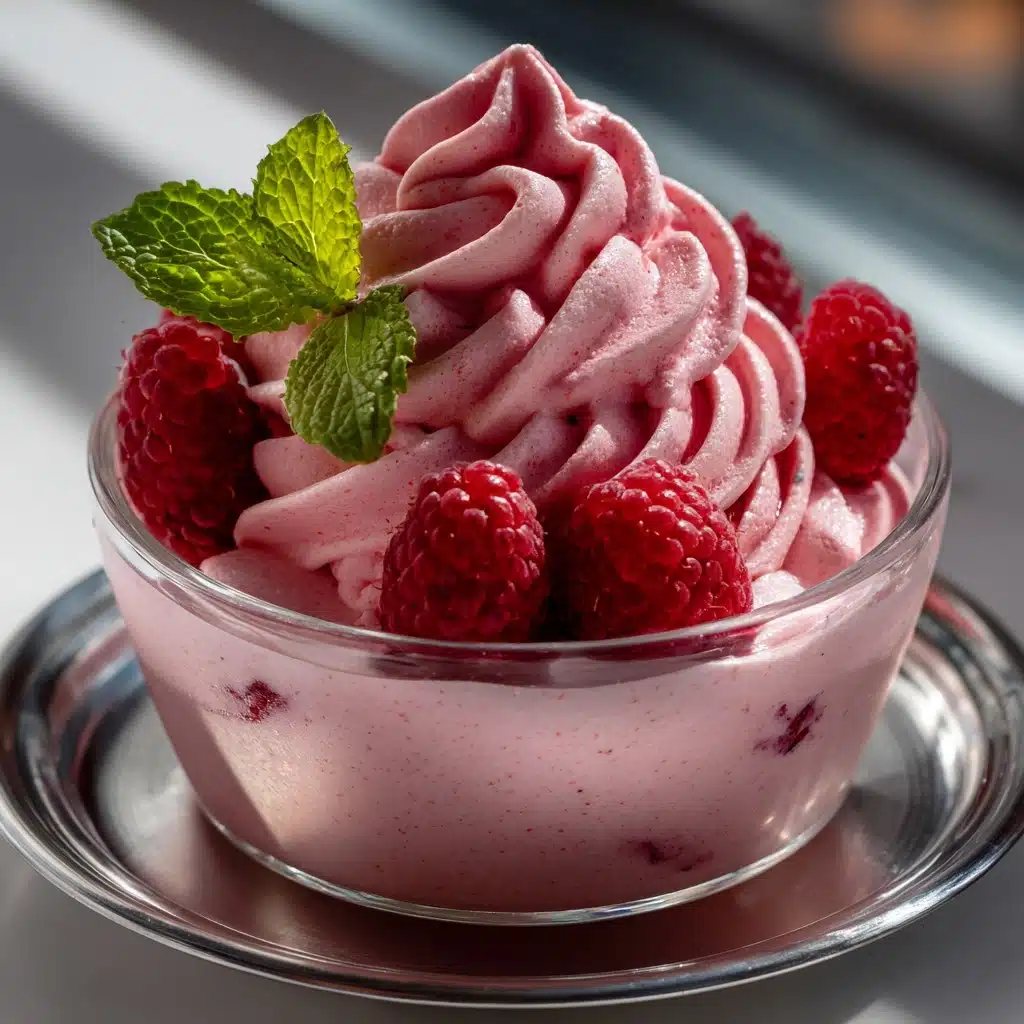 Cottage Cheese Raspberry Mousse Recipe - Recipe Image