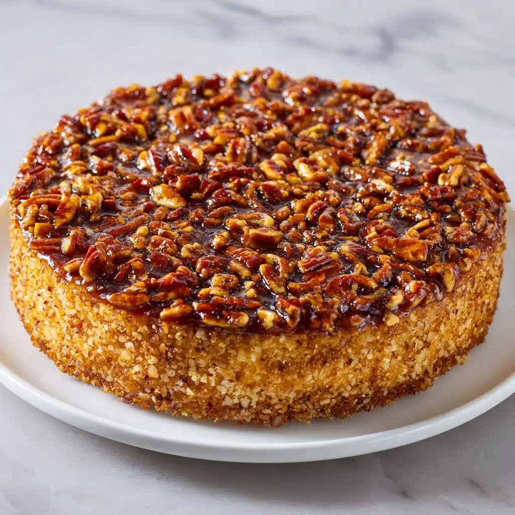 Pecan Upside Down Cake Recipe - Recipe Image