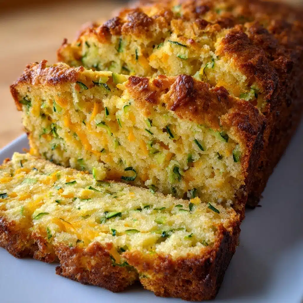 Savory Cheddar Zucchini Bread Recipe - Recipe Image