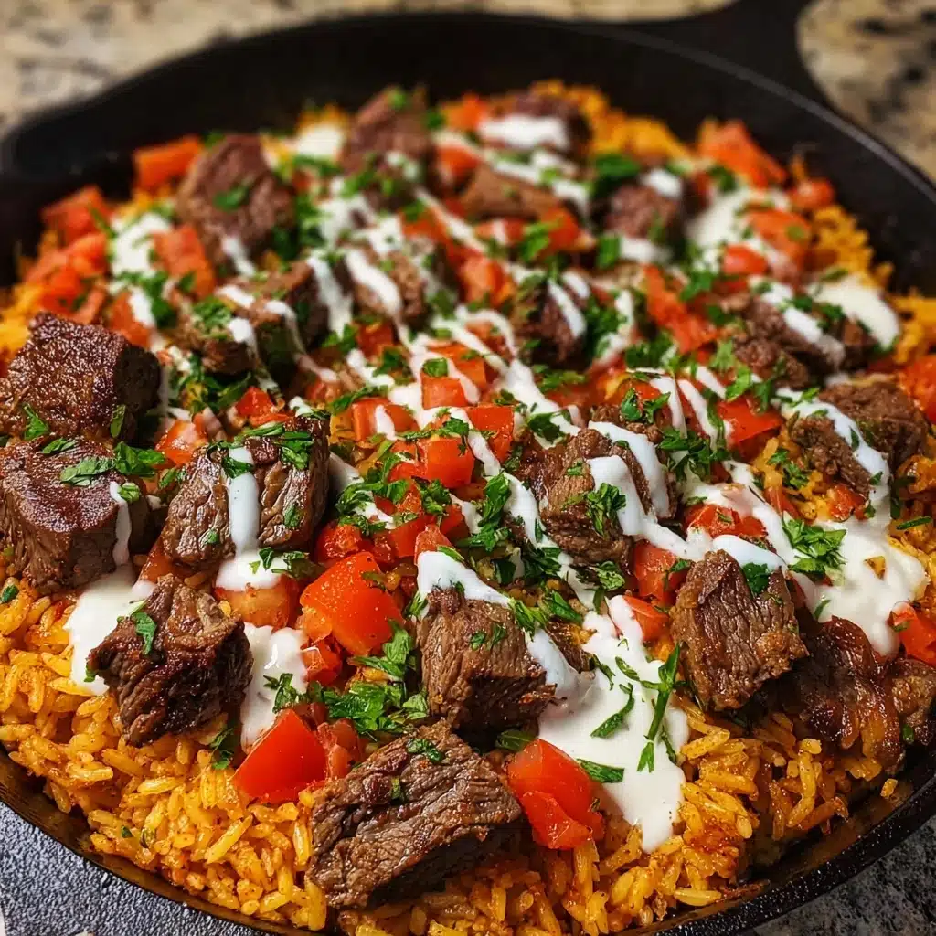 Steak Queso Rice Recipe - Recipe Image