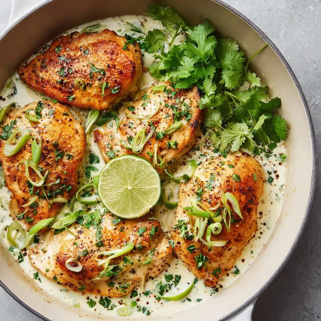 Creamy Coconut Lime Chicken Recipe - Recipe Image