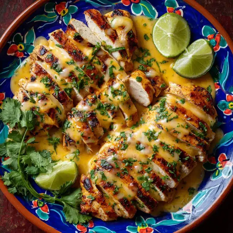 Grilled Salsa Verde Pepper Jack Chicken Recipe