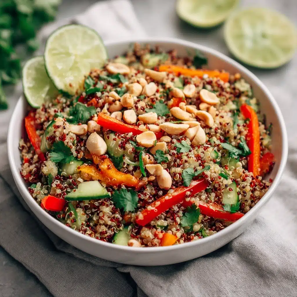 Thai Quinoa Crunch Salad: A Refreshing Healthy Delight! Recipe - Recipe Image