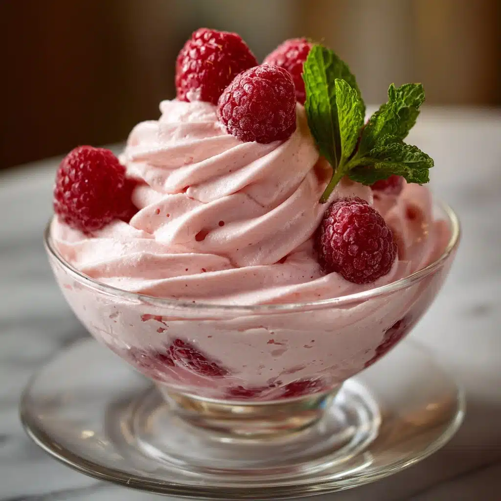 Cottage Cheese Raspberry Mousse Recipe - Recipe Image
