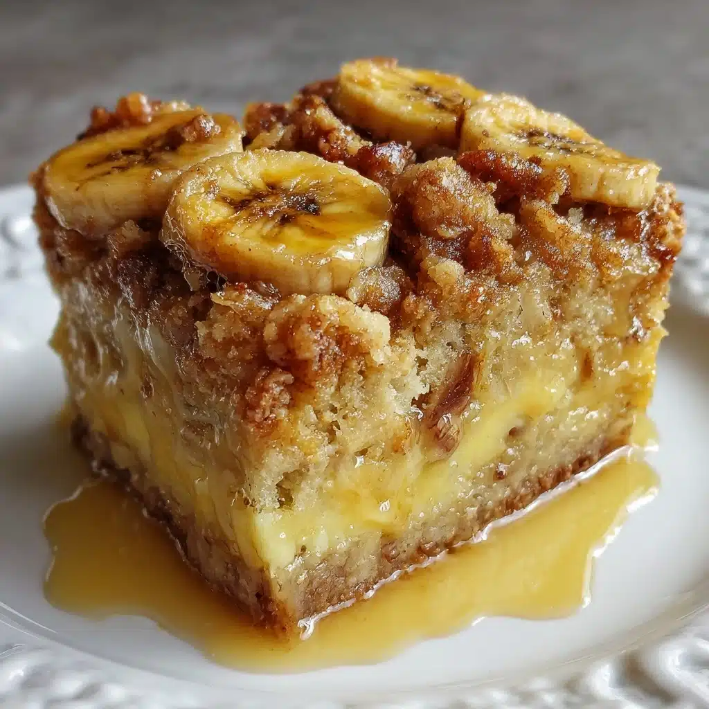 Overnight Baked Banana French Toast Casserole Recipe