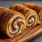 Crispy Keto Cinnamon Cream Cheese Roll Ups Recipe