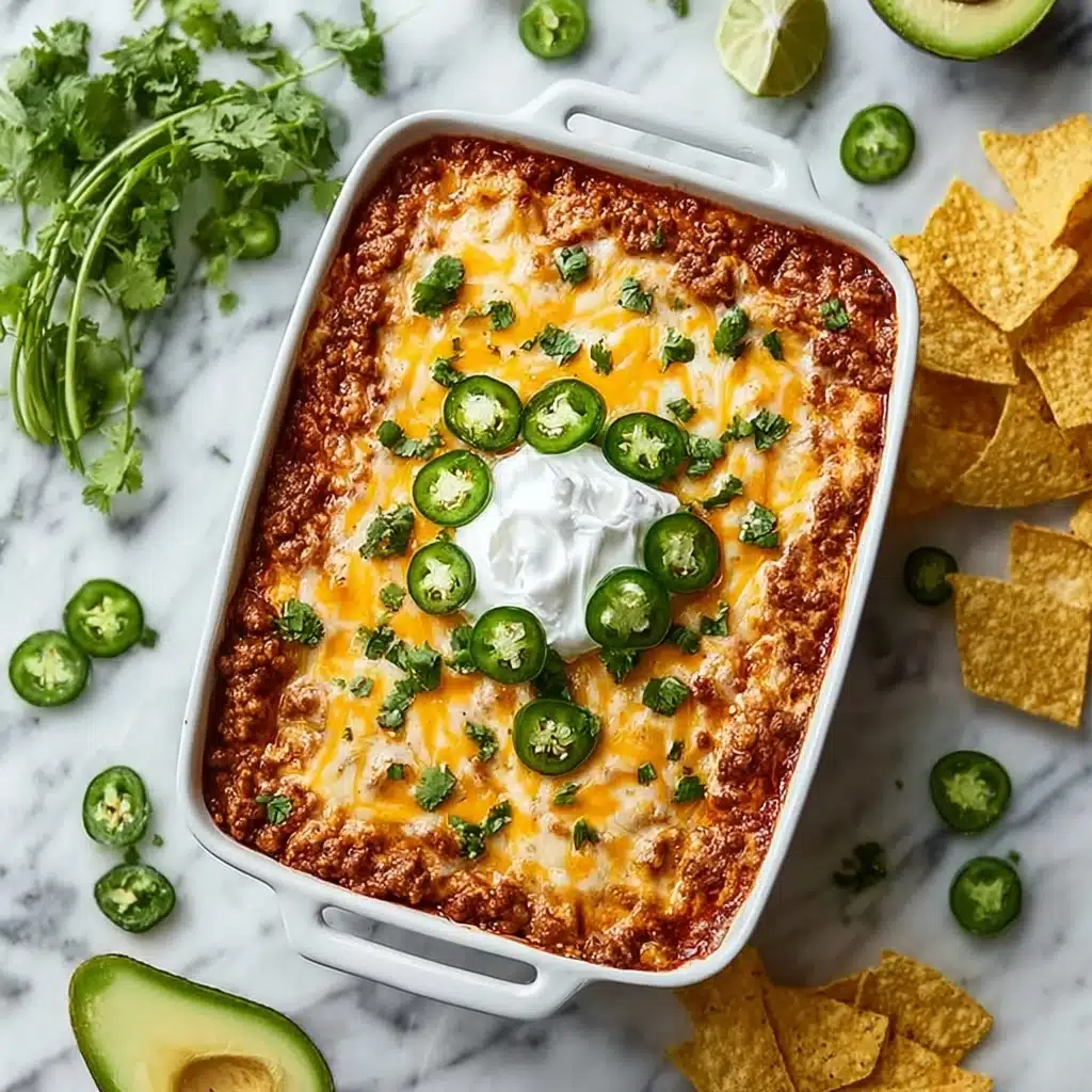 Chicken Taco Casserole Recipe - Recipe Image