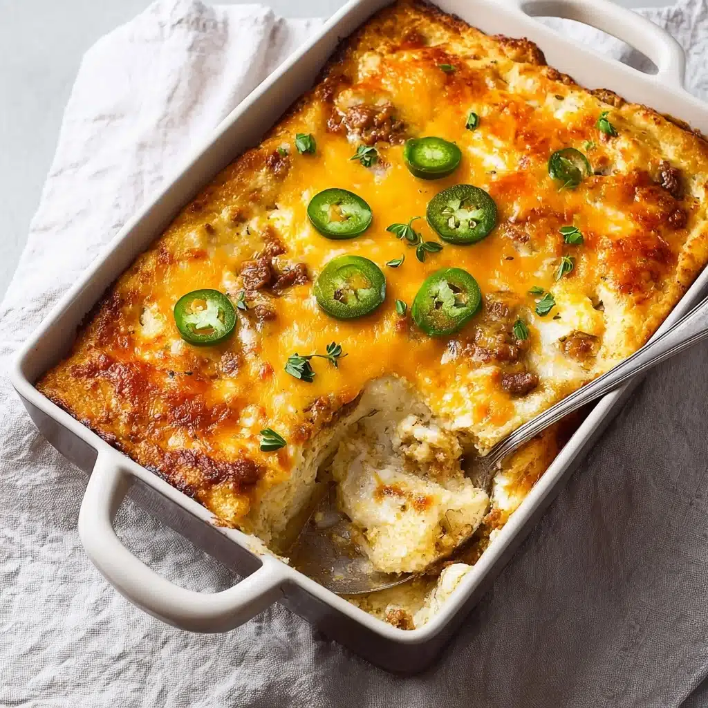 Jalapeno Popper Cauliflower Casserole Recipe - Recipe Image