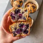 Cottage Cheese Blueberry Muffins Recipe