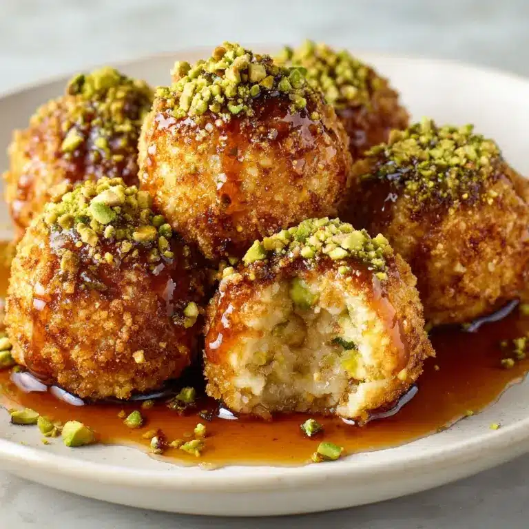 Ricotta Pistachio Honey Bites Recipe