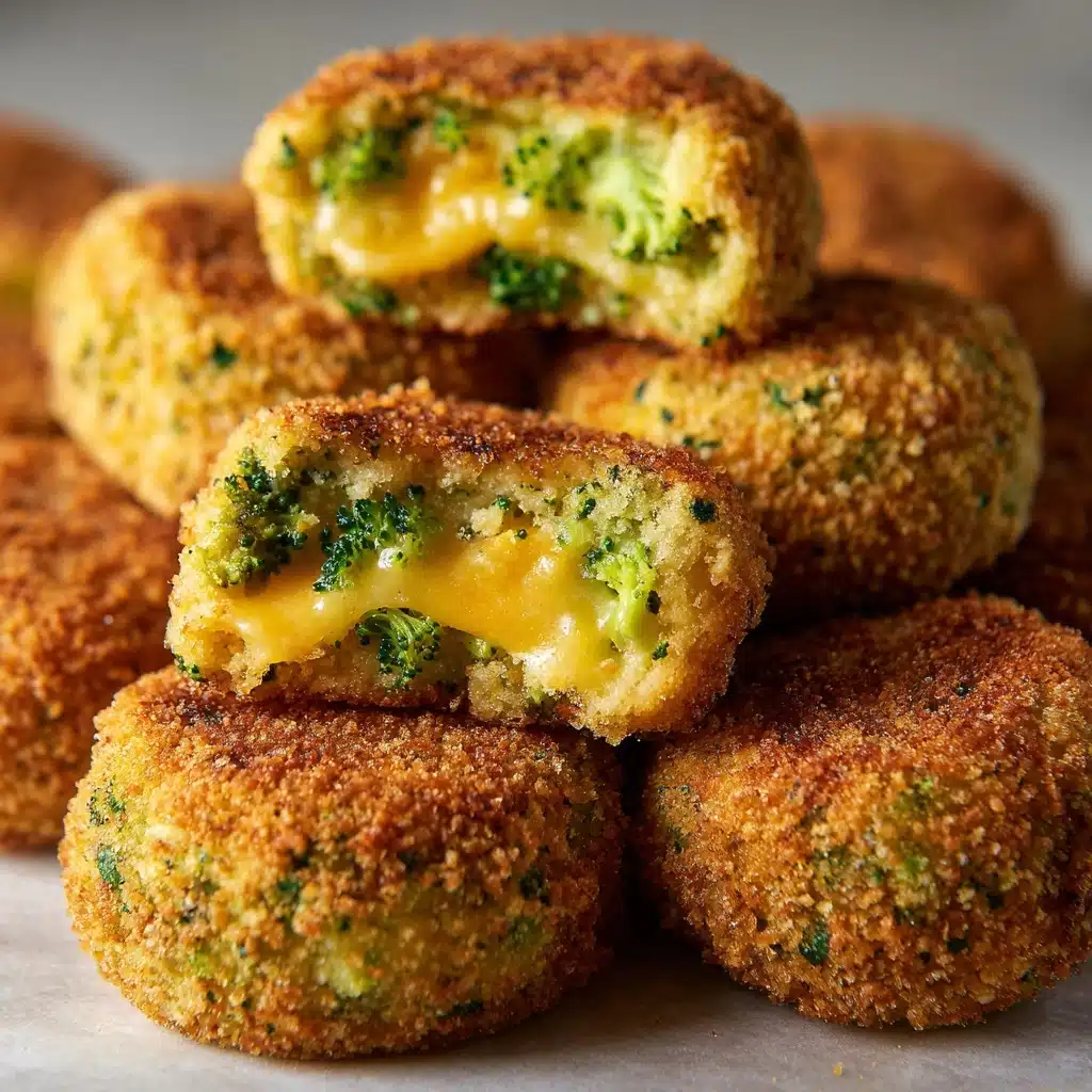 Best Low Carb Crispy Broccoli Cheese Rounds Recipe