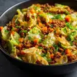 Chinese Ground Beef and Cabbage Stir-Fry Recipe