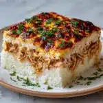 Healthy Chicken Cauliflower Rice Casserole Recipe
