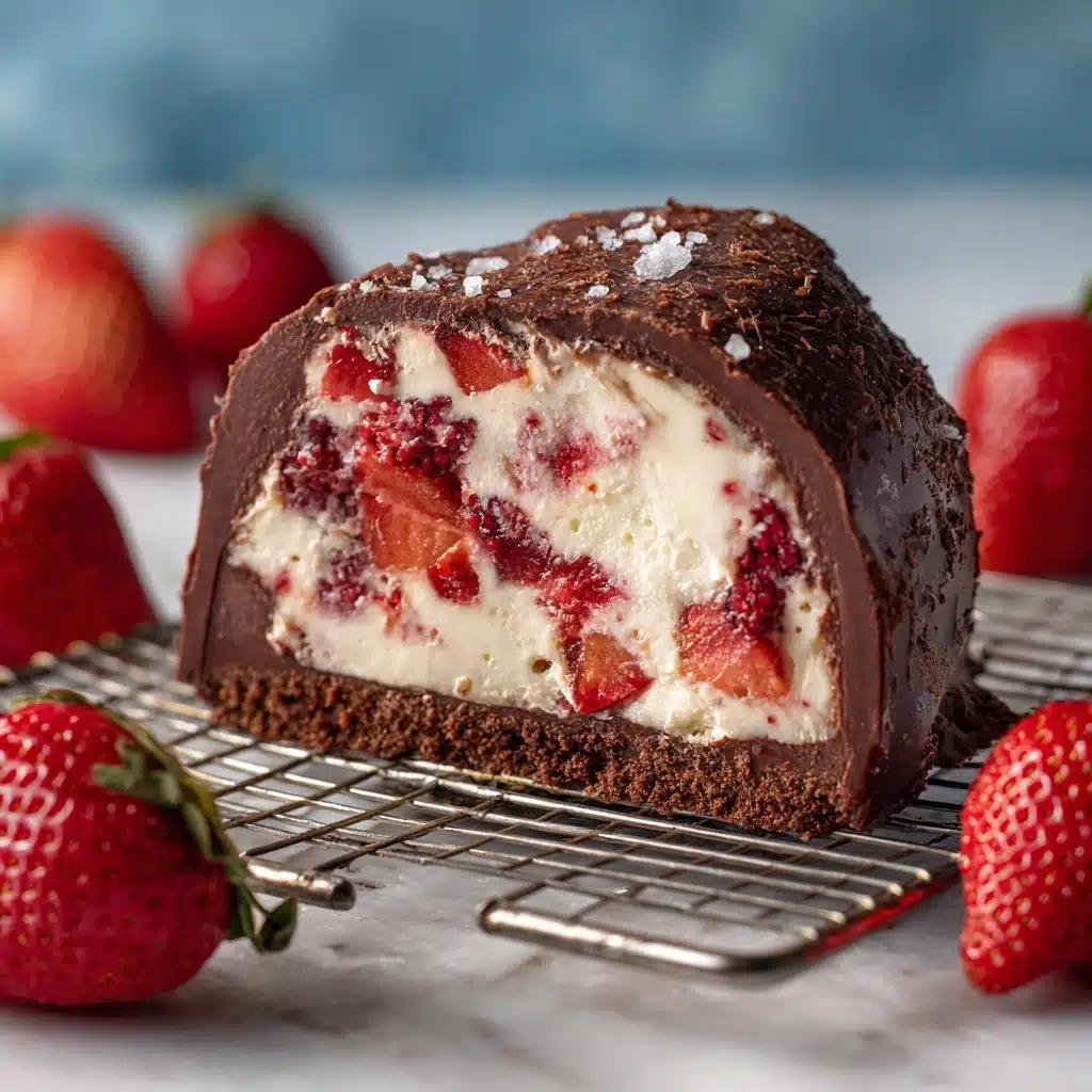 Strawberry Greek Frozen Yogurt Recipe