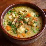 Mediterranean-Style Cauliflower Soup Recipe