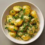 Creamy Garlic Sauce Baby Potatoes Recipe