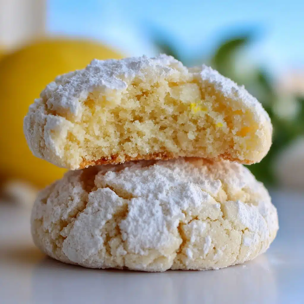 Zesty Lemon Meltaway Cookies Recipe - Recipe Image