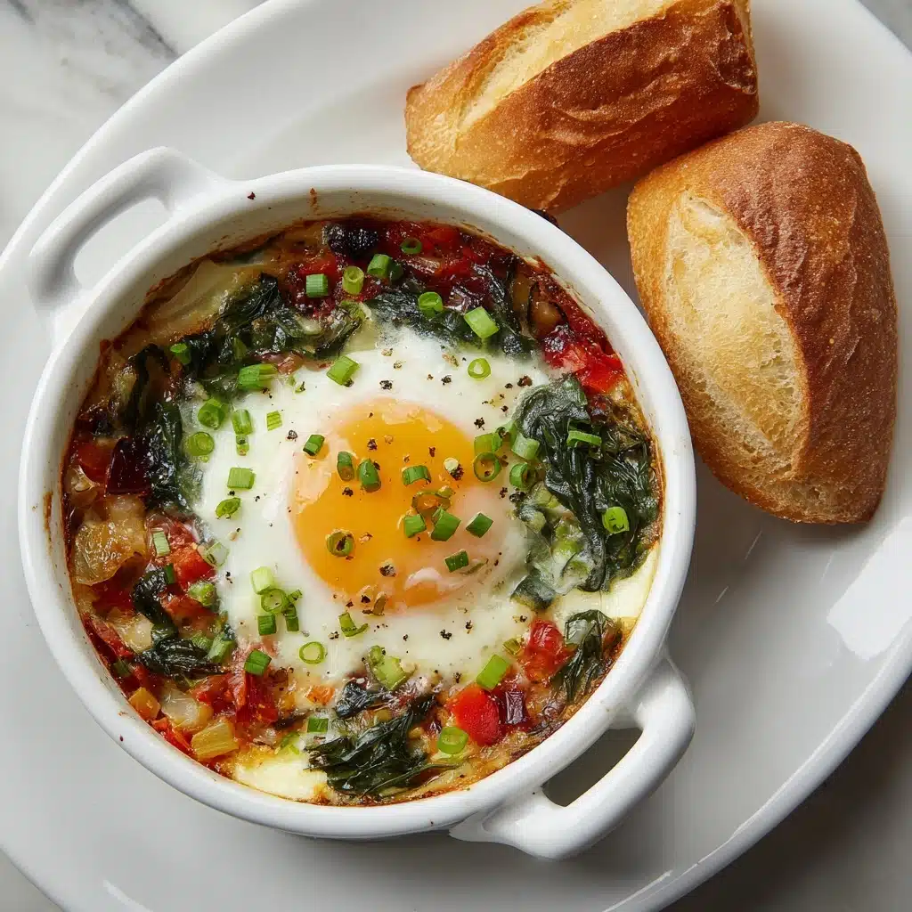 Baked Feta Eggs Recipe