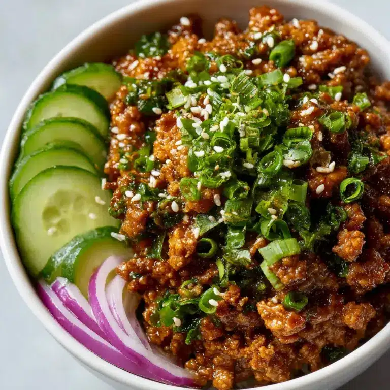 Spicy Keto Korean Beef with Cucumber Salad is Delightful Recipe