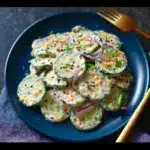 Jalapeno Popper Cucumber Salad Recipe