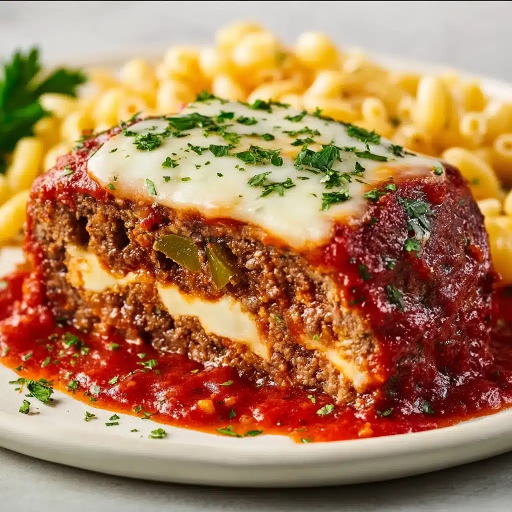 Stuffed Italian Meatloaf Recipe