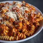 Healthy Garlic Parmesan Chicken Pasta Recipe