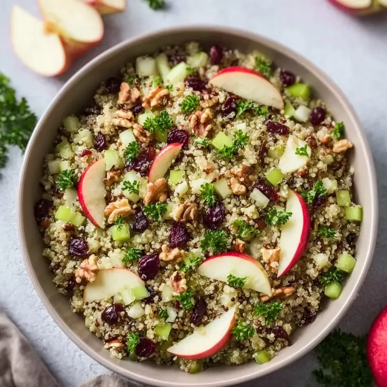 Quinoa Apple Salad Recipe