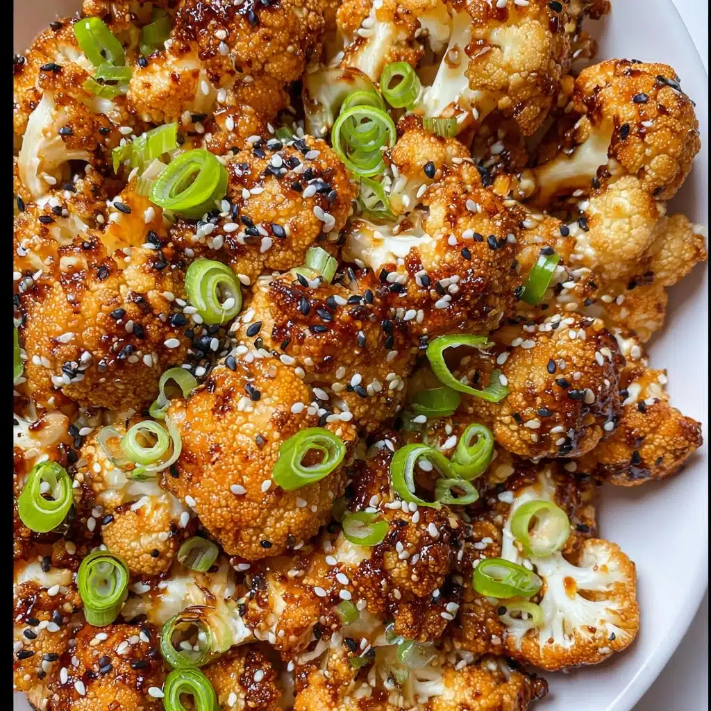 Sweet and Spicy Baked Cauliflower Recipe - Recipe Image
