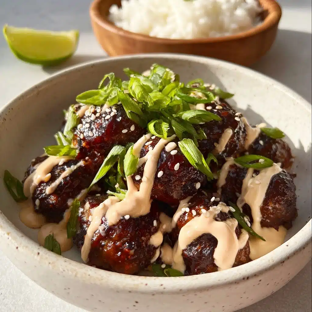 Korean BBQ Meatballs Recipe - Recipe Image