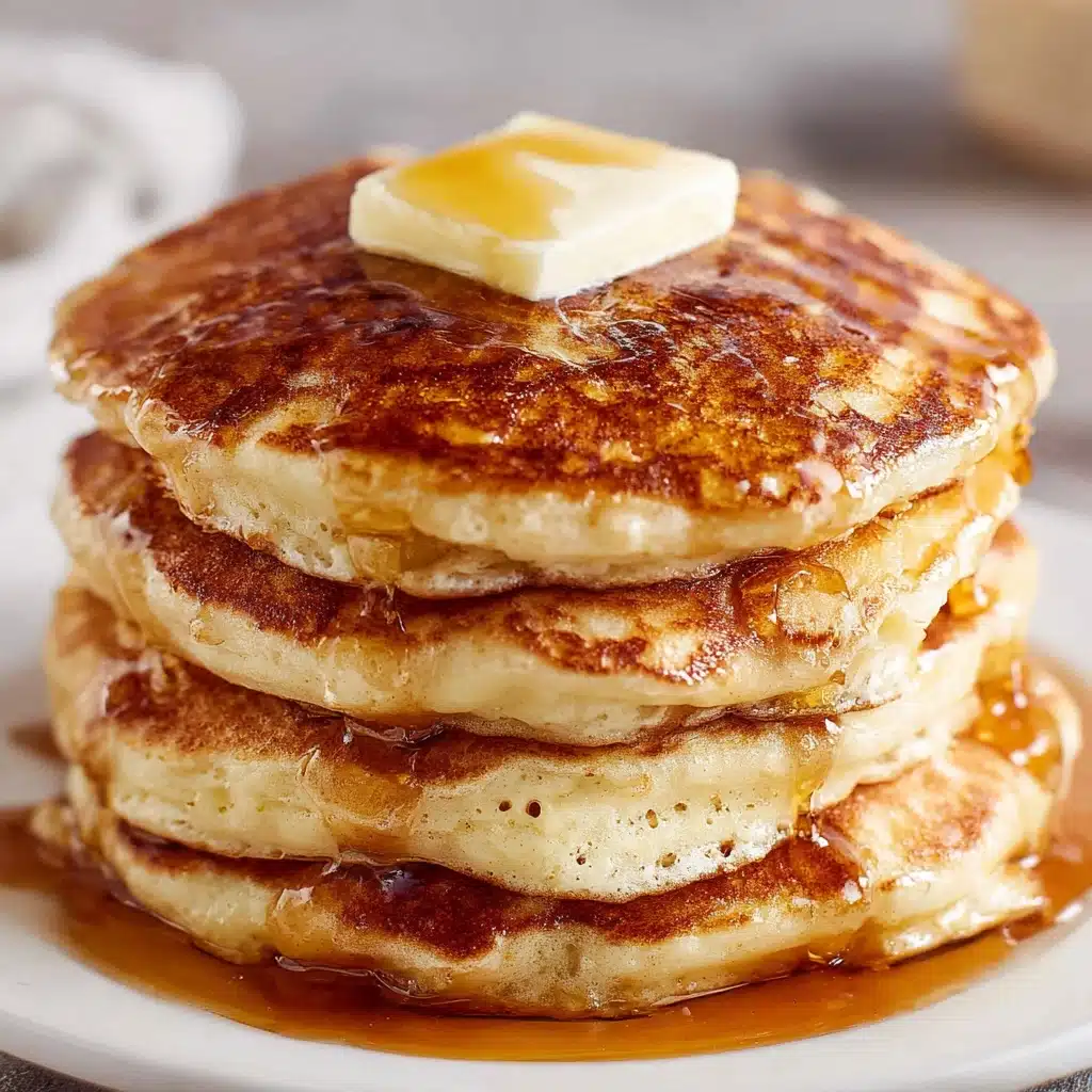 Buttermilk Pancakes with Vanilla and Cinnamon Recipe