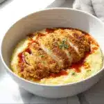 Cajun Chicken and Cheesy Grits Recipe