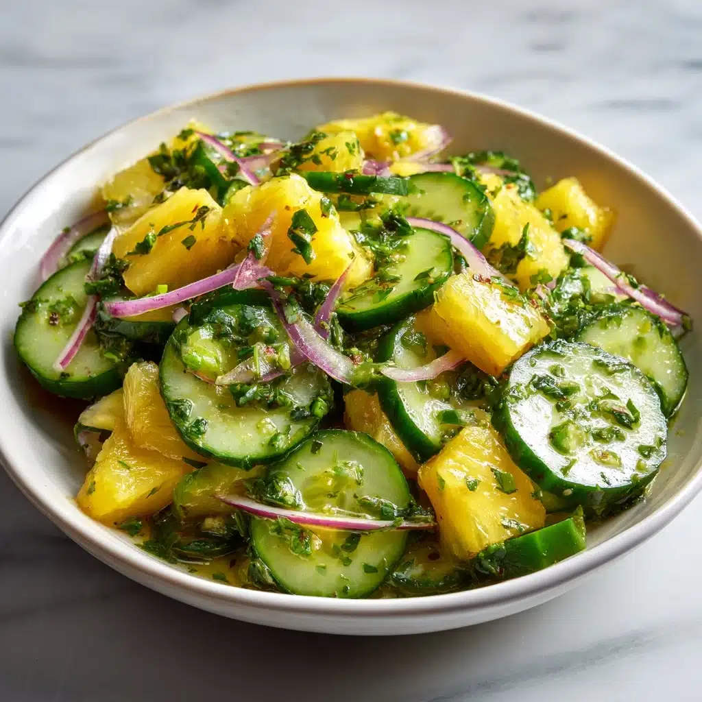 Pineapple Cucumber Salad Recipe