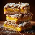 Heavenly Summer Peach Bars Recipe