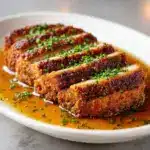 Garlic Parmesan Chicken Meatloaves Recipe