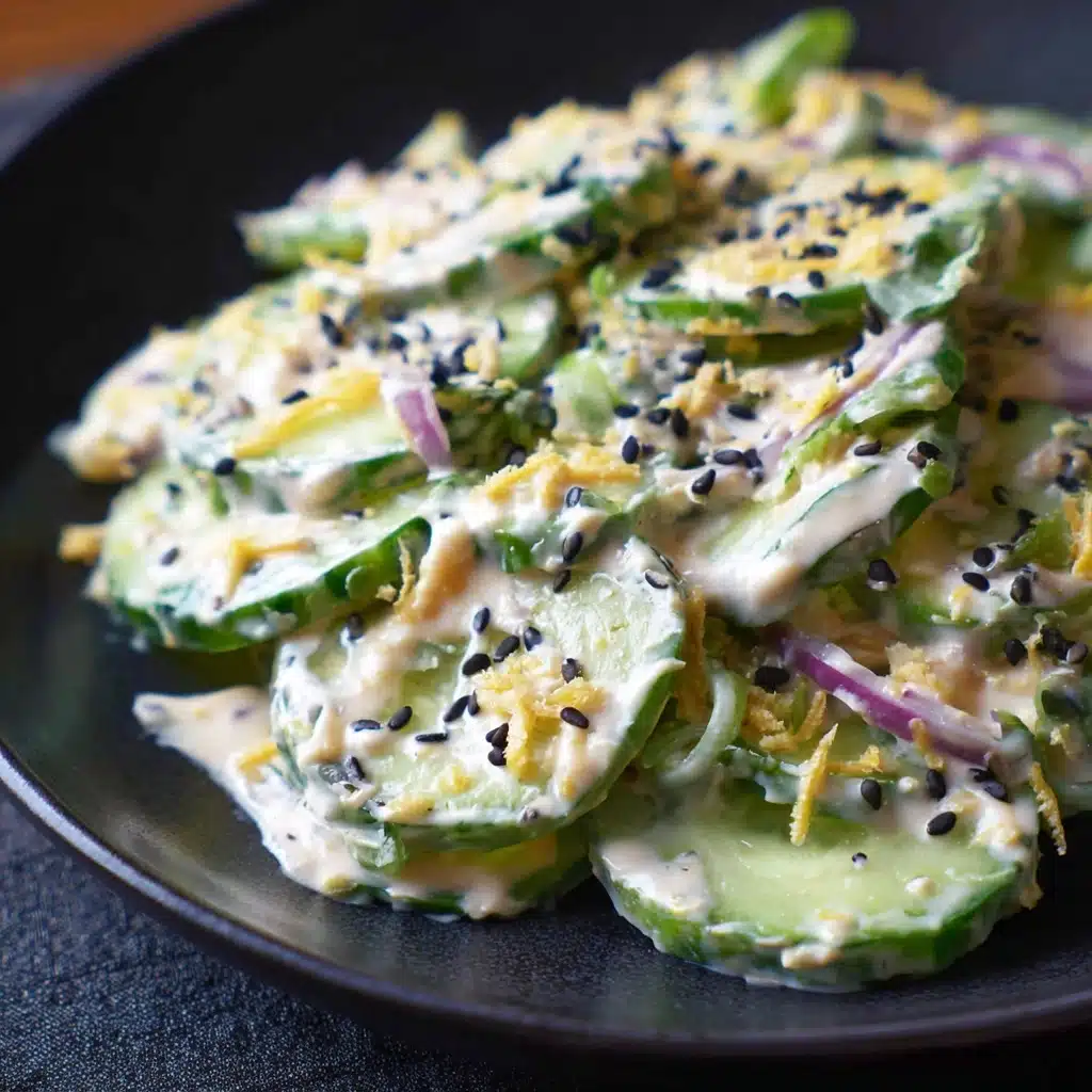 Jalapeno Popper Cucumber Salad Recipe - Recipe Image