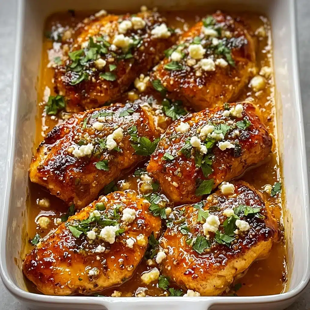 Hot Honey Feta Chicken Dish Recipe
