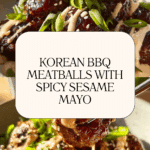 Korean BBQ Meatballs Recipe
