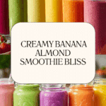 Creamy Banana Almond Smoothie Recipe