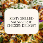 Grilled Salsa Verde Pepper Jack Chicken Recipe