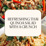 Thai Quinoa Crunch Salad: A Refreshing Healthy Delight! Recipe