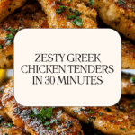 Greek Chicken Tenders Recipe