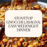 Easy Stovetop Gnocchi Lasagna Recipe